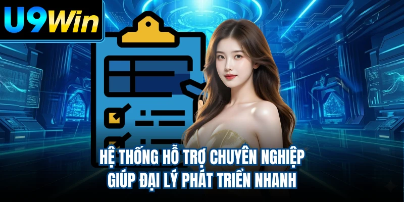 Hệ thống hỗ trợ chuyên nghiệp giúp đại lý phát triển nhanh